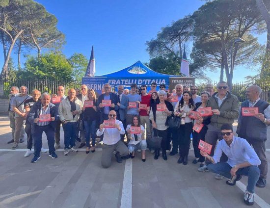 Elezioni europee - Tour elettorale nella Tuscia di Nicola Procaccini e Antonella Sberna