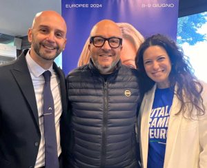 Nicola Procaccini, Mauro Rotelli e Antonella Sberna