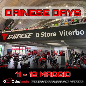 Tornano i Dainese Days da Quinzimoto
