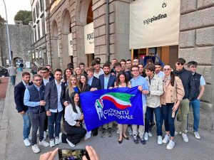 Il gruppo Gioventù Nazionale Tarquinia