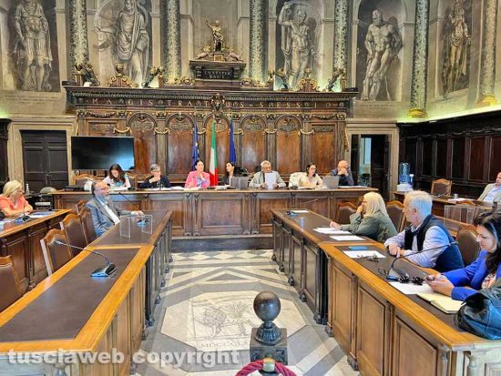 Viterbo - Scuola musicale - La riunione della quarta commissione