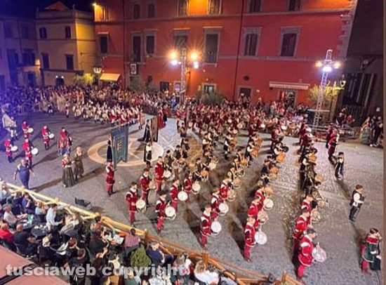 Nepi - Palio dei Borgia - "Harmonica la sfida" - I tamburini delle contrade