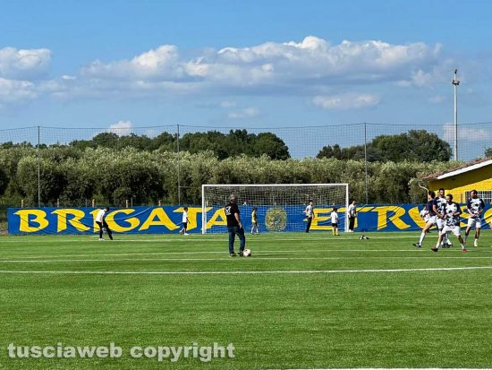 Viterbo - L'inaugurazione del campo sportivo della Quercia 