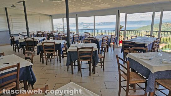 Montefiascone - Il ristorante-pizzeria "Al Miralago"