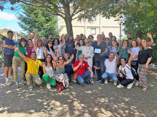 Ronciglione - Istituto Meucci - Il professor Alfredo Argenti va in pensione