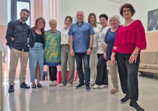 Ronciglione - Istituto Meucci - Il professor Alfredo Argenti va in pensione