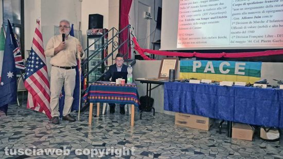 Bolsena - La conferenza “10-15 giugno 1944 - Il fronte di guerra intorno al lago di Bolsena” - L'intervento di Antonio Quattranni