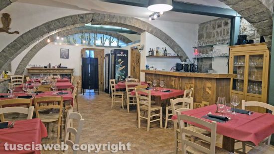 Montefiascone - Il ristorante "Le due terre"