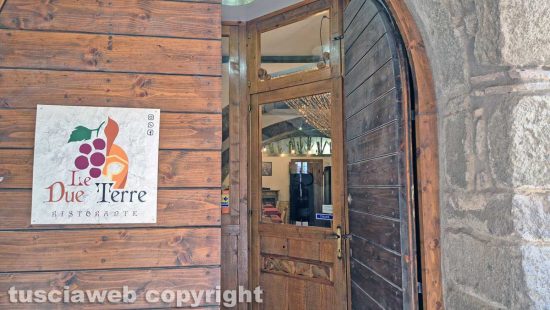 Montefiascone - Il ristorante "Le due terre"
