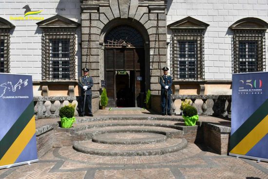 Caprarola - Guardia di finanza - Caprarola - Guardia di finanza - celebrazioni del 250esimo anniversario