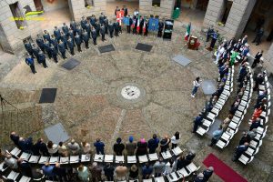 Caprarola - Guardia di finanza - celebrazioni del 250esimo anniversario