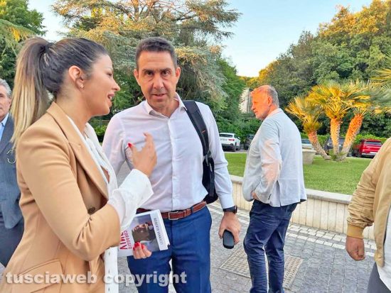 Viterbo - Claudia Conte e Roberto Vannacci