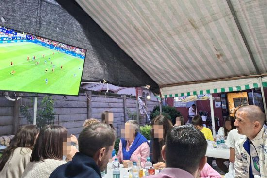 Sport - Calcio - Bonucci tifa Azzurri&nbsp;insieme ai ragazzi guariti dal tumore