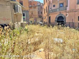 Viterbo - I bagni pubblici di piazza dei Caduti - Il tetto