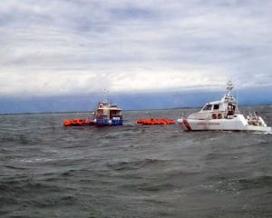Guardia costiera di Trieste soccorre una motonave