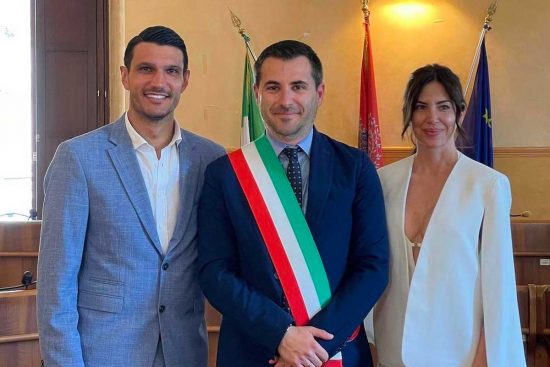 Civita Castellana - Alessandro Tuia, Luca Giampieri e Christel Corapi
