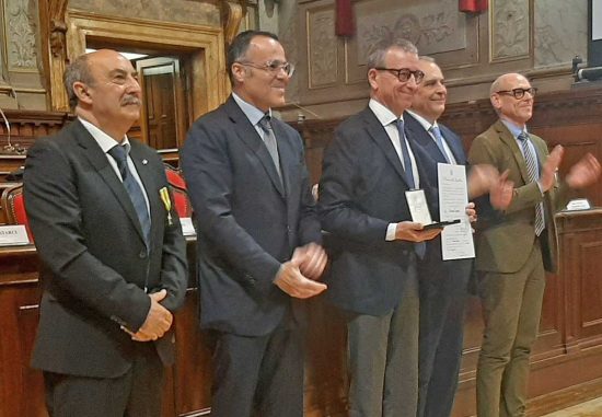 Roma - Tre nuovi maestri del lavoro a Viterbo - Onorificenza Fernando Camponi