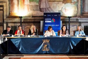 Viterbo - Riunione a palazzo dei Priori del Comitato di sorveglianza del programma regionale Fesr Lazio 2021-2027