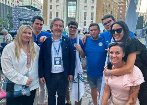 La manifestazione di FI a Napoli