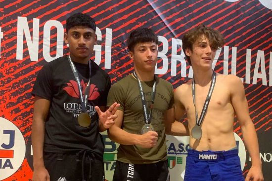 Sport - Arti marziali - Lotus club Bjj - Gli atleti sul podio