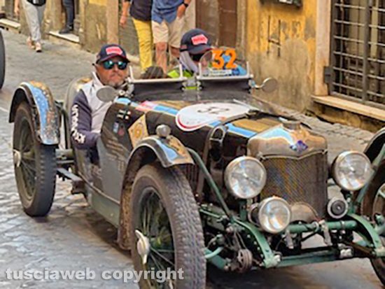 Civita Castellana - Il passaggio delle Mille Miglia