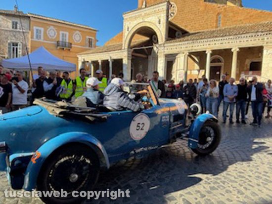 Civita Castellana - Il passaggio delle Mille Miglia