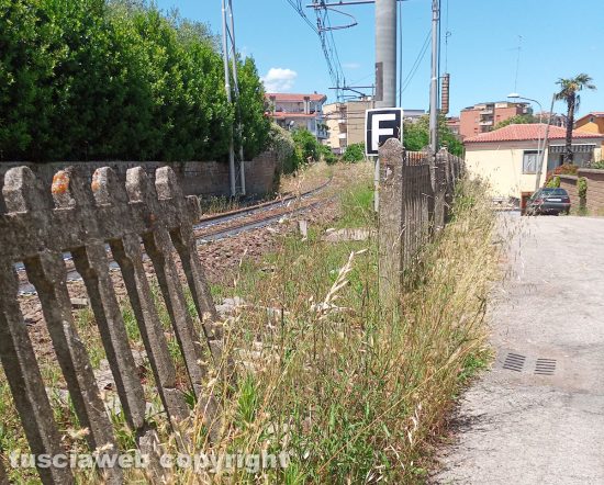 Civita Castellana - Via della Pace in abbandono