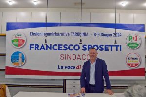 Tarquinia - Il candidato sindaco Francesco Sposetti