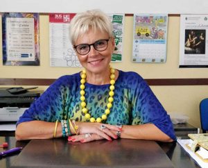 La dirigente scolastica Laura Pace Bonelli
