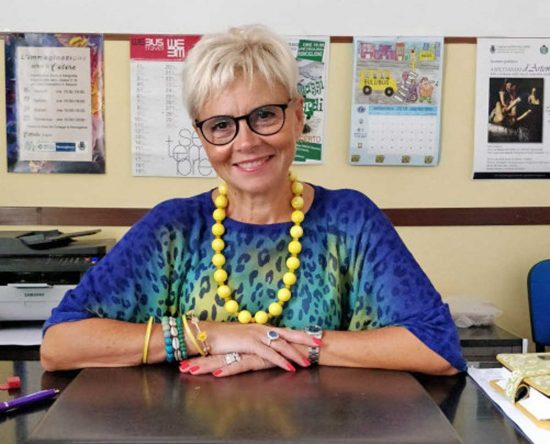 La dirigente scolastica Laura Pace Bonelli