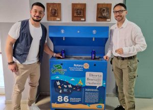 Civita Castellana -Stazione di ricarica bottiglie al liceo artistico Midossi