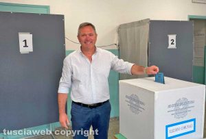 Tarquinia - Francesco Sposetti al voto