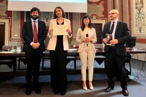 Viterbo - La premiazione di Melissa Pasqualetti