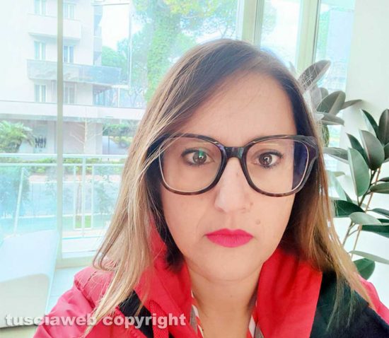 Viterbo - La segretaria generale della Cgil Fp Stefania Pietroforte