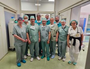 Civita Castellana - Chirurghi e infermieri del Bambino Gesù all'Andosilla