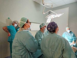Civita Castellana - Chirurghi e infermieri del Bambino Gesù all'Andosilla