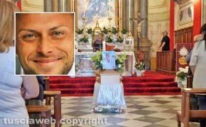 Bassano Romano - Funerali di Giorgio Calcagni