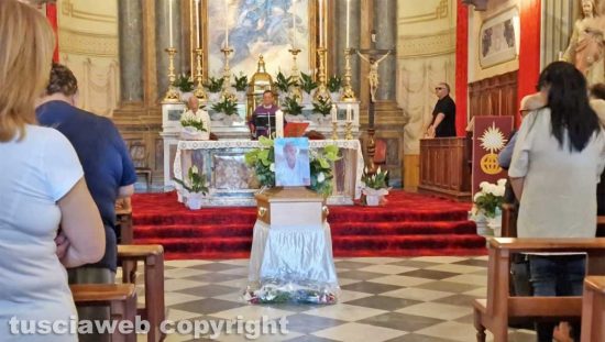 Bassano Romano - Funerali di Giorgio Calcagni