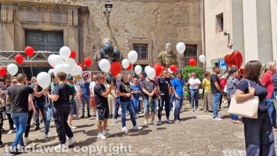 Bassano Romano - Funerali di Giorgio Calcagni