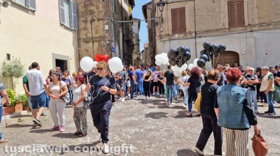 Bassano Romano - Funerali di Giorgio Calcagni