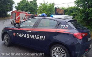 Carabinieri e vigili del fuoco - Immagine di repertorio