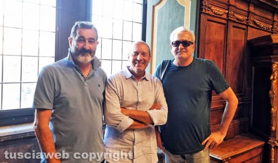 Viterbo - Ivano Donetti, Silvio Franco e Vincenzo Cardenia