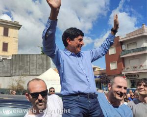 Civitavecchia - Marco Piendibene festeggia la vittoria