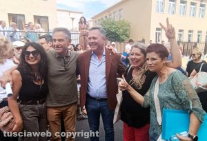 Tarquinia - Sposetti festeggia la vittoria a Tarquinia