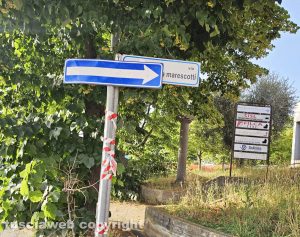 Viterbo - Via Santa Giacinta Marescotti abbandonata, al buio e l'erba alta