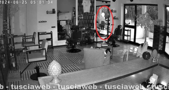 Viterbo - Furto allo Shape Salon in via Garbini