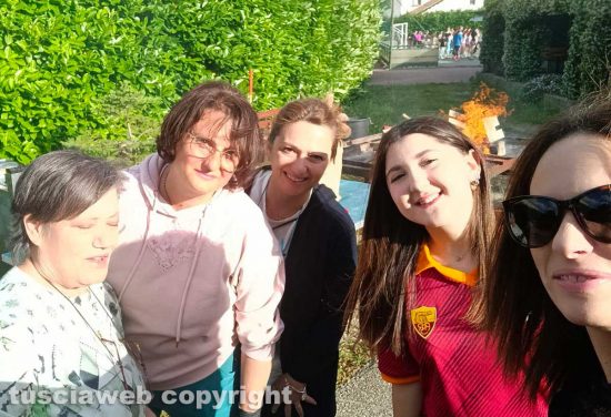 Una cena sociale al centro sportivo Sacro Cuore di Viterbo