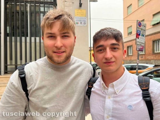 Emanuele Pallucca e Tommaso Moracci