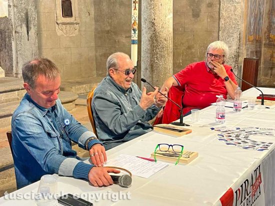 Bassano in Teverina - Ultimo incontro del festival I pirati della bellezza - Antonello RIcci, Governi e Carlo Galeotti