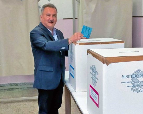 Elezioni europee - Enrico Panunzi al voto